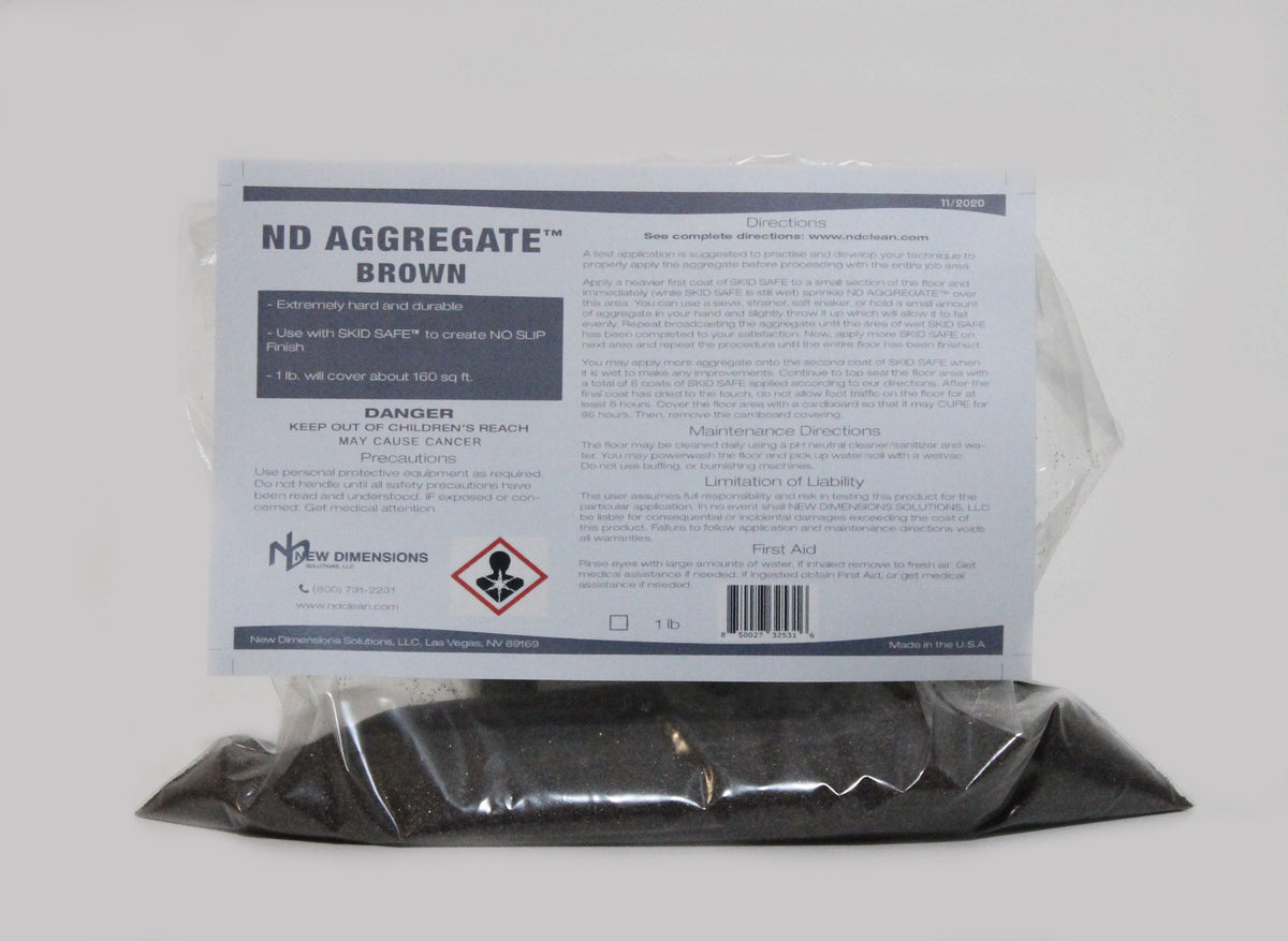 ND AGGREGATE Non-Slip Traction Additive for SKID SAFE Sealer - Anti Slip Paint Additive
