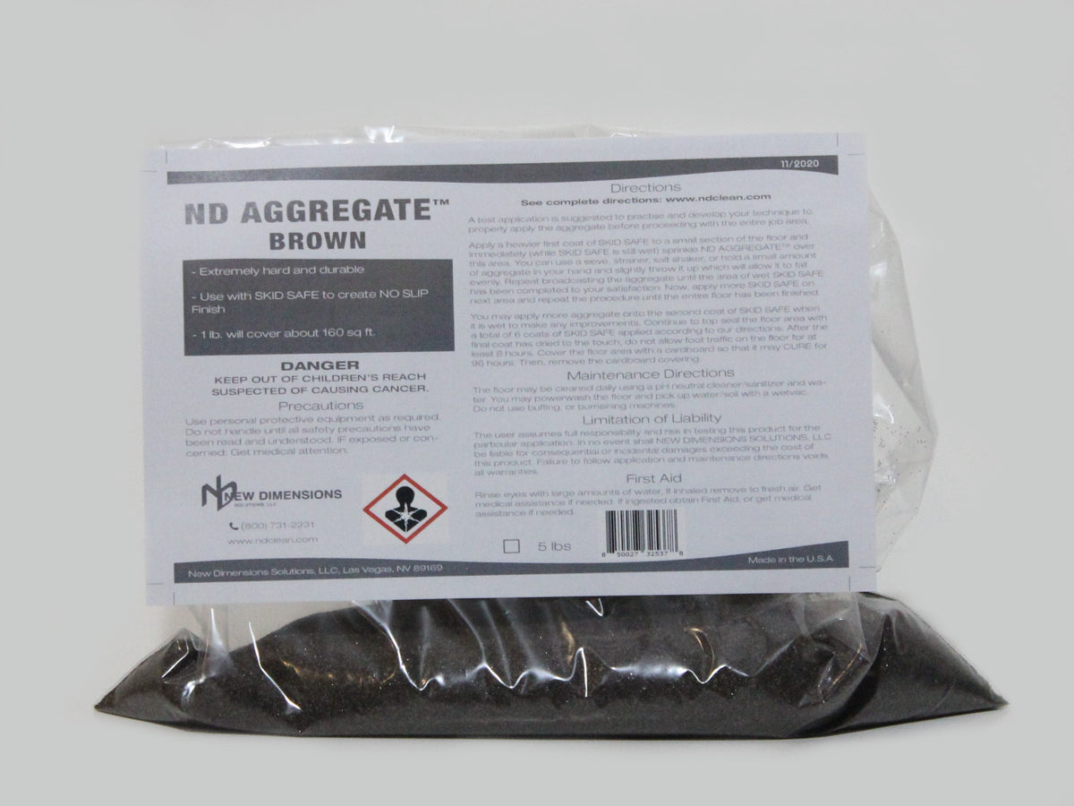 ND AGGREGATE Non-Slip Traction Additive for SKID SAFE Sealer - Anti Slip Paint Additive