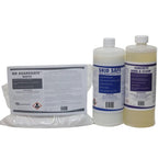 SKID SAFE No-Slip Floor System for Concrete, Small Kit: 1 Quart SKID SAFE Sealer, 1 lb ND Aggregate White, 1 Quart Concrete Bond and Clean