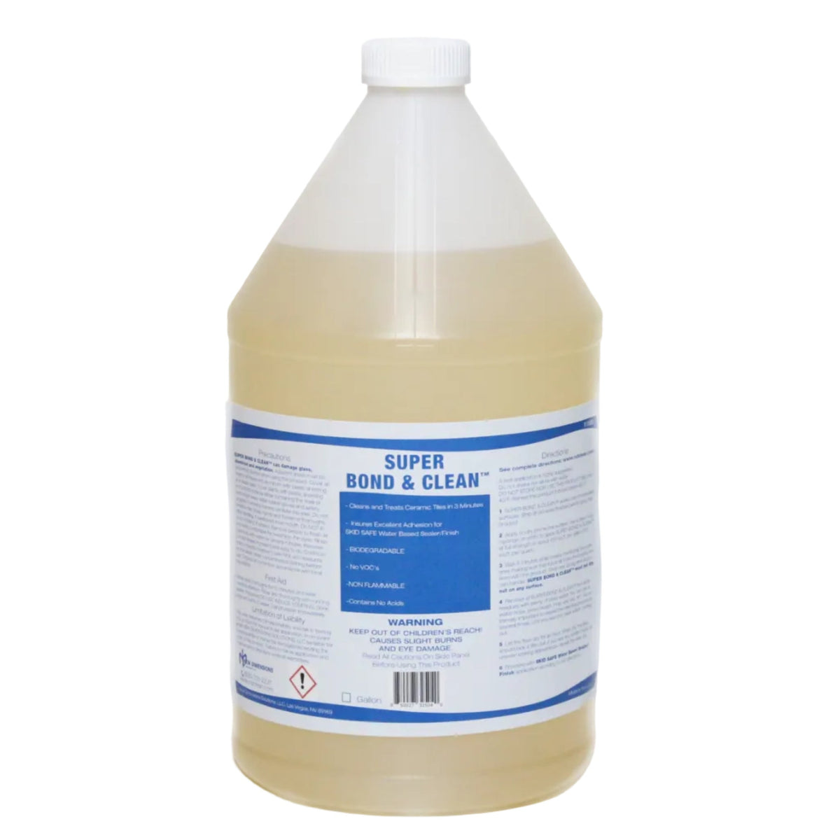 SUPER BOND & CLEAN Surface Prep Cleaner - Bond Cleaner and Degreaser for Floors Before Coating