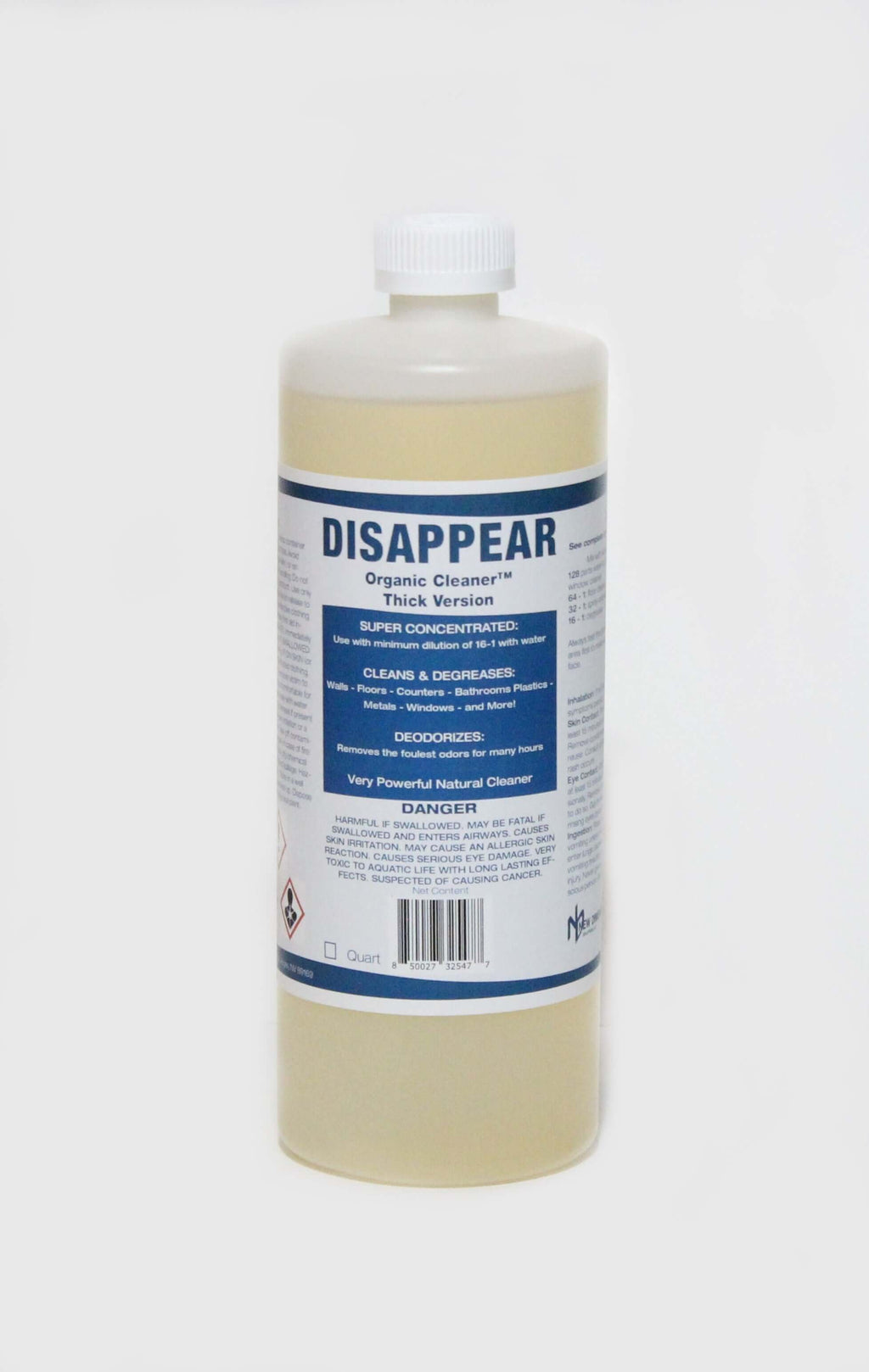 Disappear Organic Cleaner | NEW DIMENSIONS SOLUTIONS, LLC