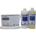 No Slip Skid Safe System™ For Tile, Porcelain, Brick or Limestone incl: SUPER BOND & CLEAN™ (pre-treatment), SKID SAFE™ ,  ND Aggregate™ - NEW DIMENSIONS SOLUTIONS, LLC